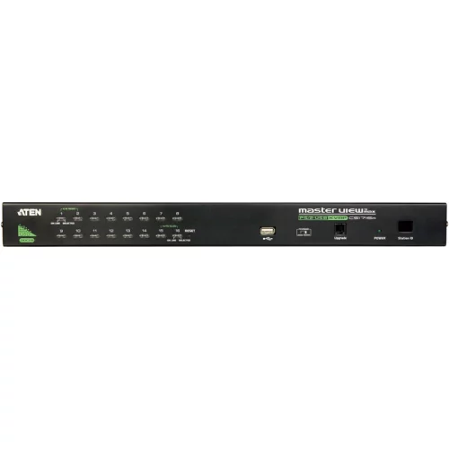 Переключатель консоли электронный, 16 портов USB/ 16 PORT PS/ 2-USB KVMP SWITCH W/ 1.8M W/ 23 (CS1716A)