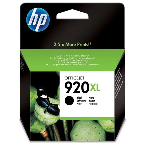 Картридж HP 920XL черный 1200 стр. (CD975AE) (CD975AE) Картридж/ HP 920XL Black Officejet Ink Cartridge (CD975AE)