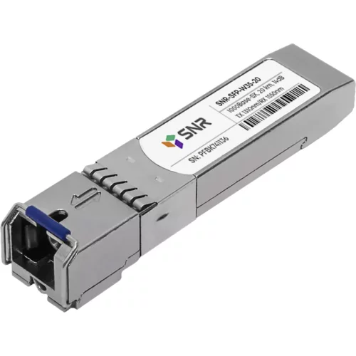 Модуль SFP WDM, дальность до 20км LC (14dB), 1310нм (SNR-SFP-W35-20-LC)