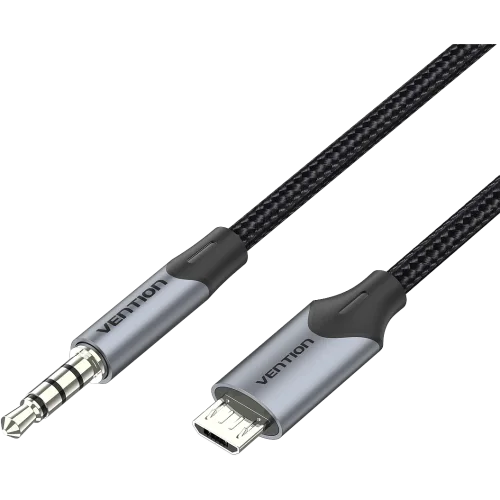 Кабель Vention USB Micro B M/ Jack 3,5 mm M - 1.5 м (BDGBG)