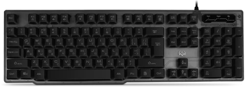 Игровая клавиатура KB-G8500 (104 кл, 12 Fn функций, прозрач. корп.,подсв, мет. основание ) (SV-019709) фото 4