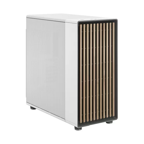 Корпус ПК без блока питания/ Case Fractal Design North XL, Full-Tower, 3x140mm, 2xUSB-A 3.2 + 1xUSB 3.2 Type-C E-ATX, ATX, mATX, mITX Wood panel, Chalk White (FD-C-NOR1X-03) фото 2
