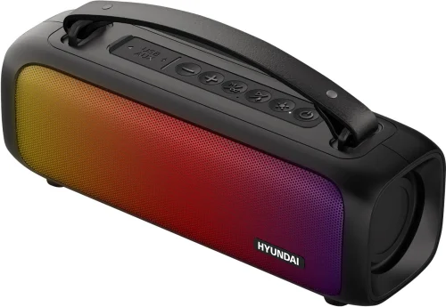 Колонка порт. Hyundai H-PS1020 черный 16W 2.0 BT 10м 1500mAh фото 5