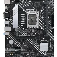 Материнская плата ASUS PRIME B660M-K D4, LGA1700, B660, 2*DDR4, D-Sub + HDMI, SATA3 + RAID, Audio, Gb LAN, USB 3.2*6, USB 2.0*6, COM*1 header (w/o cable), mATX (90MB1950-M0EAY0)