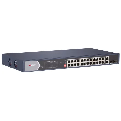 Коммутатор Hikvision DS-3E0528HP-E (DS-3E0528HP-E) (DS-3E0528HP-E) Коммутатор Hikvision DS-3E0528HP-E PoE+ (DS-3E0528HP-E) фото 5