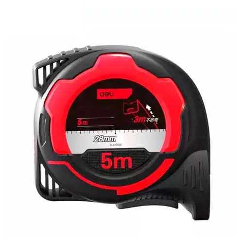 Рулетка Deli DL370528 5м*28мм, метрическая