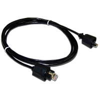 Патч-корд индустриальный RJ45-RJ45 4 пары FTP кат. 5е 3м черный LAN-S45-45-3.0-WP