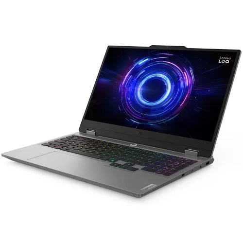 Ноутбук Lenovo LOQ 15IRX10 (83JE002LUS) Ноутбук Lenovo LOQ 15IRX10 Intel Core i7-13650HX/16Gb (1*16 D5)/SSD512Gb/RTX5060 8Gb (100W)/15.6/IPS/FHD/1920x1080/144Hz/Win11 (SL English)/RJ-45/Luna Grey/2.4kg (83JE002LUS) фото 2