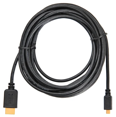 Кабель аудио-видео Buro HDMI 1.4 HDMI (m)/Micro HDMI (m) 5м. черный (MICROHDMI-5M) фото 3