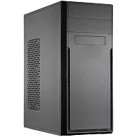 Корпус c блоком питания 450 Ватт/ Case Foxline FL-302, ATX, 2x5.25EXT, 1x3.5EXT, 4x3.5INT, 2xUSB2.0, HDA, w/o FAN, w/450W ATX PSU(80mm), w/1.2m EU pwr cord (FL-302-FZ450)