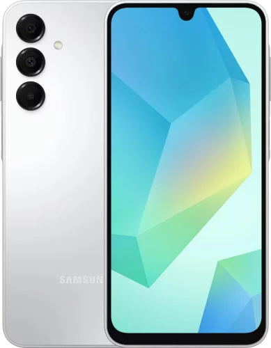 Смартфон Samsung SM-A165F Galaxy A16 128Gb 4Gb серебристый моноблок 3G 4G 6.7