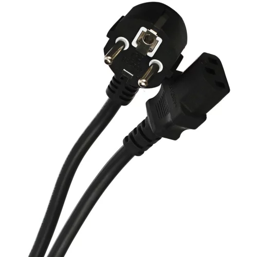 Кабель/ Кабель компьютер --> розетка 220V ( угловая Евровилка) <VDE> 3G*1.5mm2 VCOM <CE021-CU1.5-1.8> , 1,8м (CE021-CU1.5-1.8M)