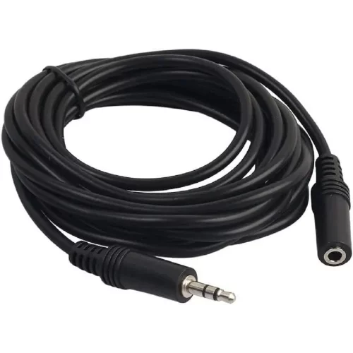 PERFEO Кабель Jack 3.5 мм вилка - Jack 3.5 мм розетка, длина 5 м. (J2203)