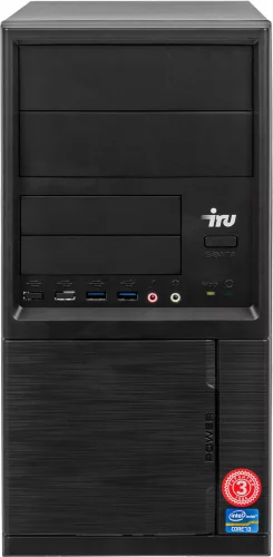 Компьютер IRU Опал 512 MT PG G5420 (3.8) 8Gb SSD240Gb UHDG 610 без ОС GbitEth 400W черный (RUS) (1478337) фото 8