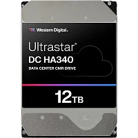 Жесткий диск/ HDD WD SATA Server 12Tb Ultrastar DC HA340 7200 6Gb/ s 512MB 1 year warranty (WUS721212BLE6L4)