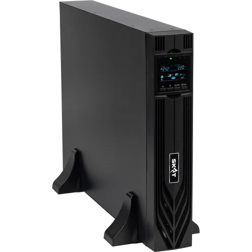 8773 SKAT-UPS 3000-RACK-ON-6X9-E P3 ИБП 3000ВА/3000 Вт, 2U, On-Line, синус, встр. АКБ 72В (6x9Ач), 8хC13+1xC19, USB, RS232, RS485, параллельный порт, слот для карт (SNMP, реле), EPO, ШхГхВ 440х605х88,