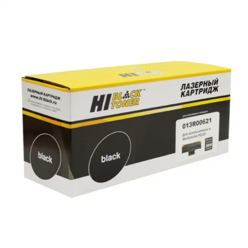 Картридж Hi-Black HB-013R00621, черный, 3000 страниц, для Xerox PE220 (96001052061)