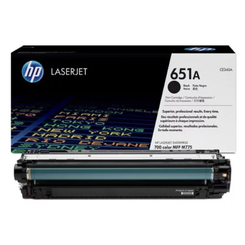 Тонер-картридж/ HP 651A Black LaserJet Print Cartridge (CE340A) фото 2