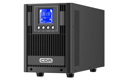 ИБП CBR ESSENCE ESN-2000 [Online 2000 VA / 2000 W, Tower, 4 x EURO, LCD, HID-USB, RS232, EPO, SNMP slot] (ESN-2KT-4F-LCHERSC)