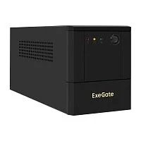 Exegate EX299948RUS ИБП ExeGate SpecialPro UNB-1000.LED.AVR.8C13.USB (1000VA/700W, LED, AVR, 8*C13, USB, батарея 12V 7.2Ah - 2 шт., металлический корпус, Black)