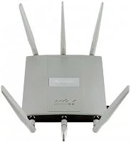 Точка доступа/ AC1750 Wi-Fi PoE Access Point, 2x1000Base-T LAN, 3x4dBi (2.4GHz)+3x6dBi (5GHz) detachable antennas, RJ45 Console, w/o PoE base/power adapter (DAP-2695/RU/A1A)