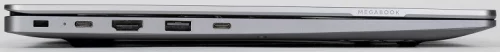 Ноутбук Tecno MEGABOOK-T1 R5 16+512G Silver DOS 15.6