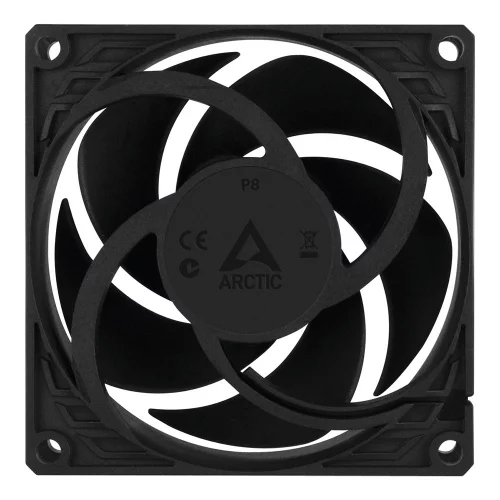 Case fan ARCTIC P8 PWM PST Value Pack (Black/Black) - retail (ACFAN00154A) фото 5