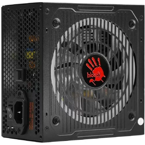 Блок питания Bloody ATX 750W BD-PS750G 80+ gold (20+4pin) APFC 120mm fan color LED 6xSATA Cab Manag RTL (BD-PS750G-MR)