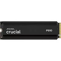 Твердотельный накопитель SSD Crucial P510 1TB PCIe Gen5 NVMe 2280 M.2 SSD with heatsink CT1000P510SSD5