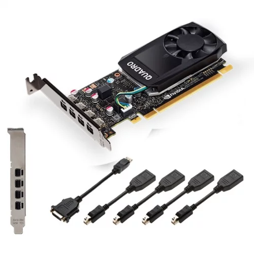 Видеокарта Видеокарта PNY Quadro P1000 V2 4 Гб (VCQP1000V2BLK-1) (VCQP1000V2BLK-1) Видеокарта/ VGA PNY NVIDIA Quadro P1000 V2, 4Gb GDDR5/128bit,PCI-E x16 3.0