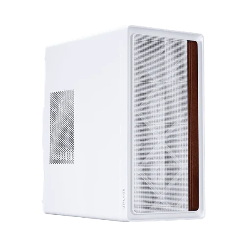 1STPLAYER Корпус WD1 White / mATX / 3x120mm fans / WD1-WH-3F-W