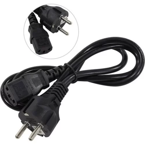 Exegate EP280641RUS Кабель питания ExeGate Power PC-1P (Евровилка Schuko-]С13) VDE-250V-3*0.75mm2, медь, черный, 1.0м.