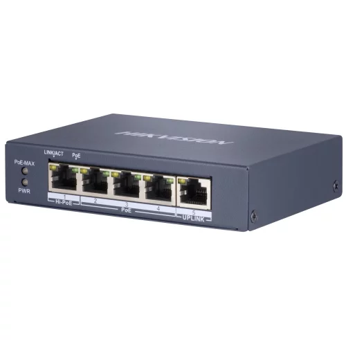 Коммутатор Hikvision DS-3E0505HP-E (DS-3E0505HP-E) (DS-3E0505HP-E) Коммутатор Hikvision DS-3E0505HP-E (DS-3E0505HP-E) фото 3