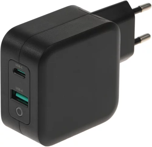 Блок питания TopON TOP-GaN-65WB автоматический 65W 5V-20V 3.25A 2xUSB от бытовой электросети LED индикатор (103205) фото 3