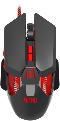 Мышь Acer Nitro OMW302 черный оптическая (7200dpi) USB (7but) (ZL.MCECC.025)