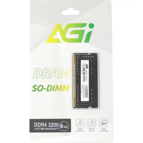 Модуль памяти AGI DDR4 3200MHz 8GB SDDIMM -Single tray (AGI320008SD138-ST)
