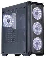 Корпус ZALMAN I3 NEO ARGB WHITE, ATX, WHITE, FRONT MESH, WINDOW, 2x3.5", 3x2.5", 1xUSB2.0, 2xUSB3.0, FRONT 3x120mm ARGB, REAR 1x120mm ARGB