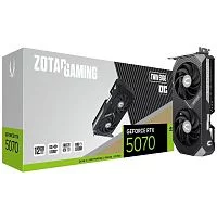 Видеокарта Zotac PCI-E 4.0 RTX 5070 TWIN EDGE OC NVIDIA GeForce RTX 5070 12Gb 192bit GDDR7 2542/ 28000 HDMIx1 DPx3 HDCP Ret (ZT-B50700H-10P)