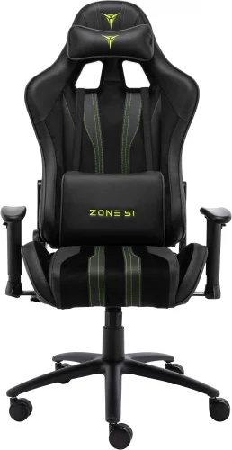 Кресло игровое Zone 51 Gravity экокожа/ ткань с подголов. крестов. сталь (Z51-GRV-B) фото 2