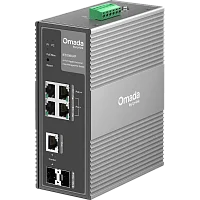Коммутатор/ Omada 6-Port Gigabit Industrial Easy Managed Switch with 3-Port PoE+ and 1-Port PoE++ (IES206GPP)