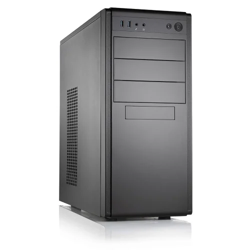 Корпус для Компьютер FoxLine FL-886-FZ500R-U32 ATX case, black w/PSU 500W 12cm, w/2xUSB3.0, w/ pwr cord, w/o FAN