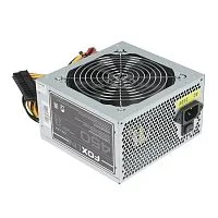 Блок питания FoxLine 450W |FL450S| 450W, NOPFC, 120FAN, 3xSATA, 2xPATA, 1xFDD, 1xPCI-E, 24+4