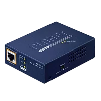 Инжектор/ PLANET POE-176-95 Single-Port 10Gbps 802.3bt PoE++ Injector (95 Watts, 802.3bt Type-4, PoH, force mode support, PoE Usage LED, 10/100/1G/2.5G/5G/10Gbps Data rate) -w/external 54V 130W AC pow