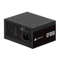 Блоки питания/ Power Supply Corsair SF850, Model RPS0175, 850W 80+ Platinum (SFX, 3.1, PCIe 5.1, Full modular, 1x24(20+4)pin, 1x12VHPWR, 2x4+4-pin CPU +12V (EPS), 3x4-pin Molex, 3x6+2-pin PCIe, 8xSATA (CP-9020256-EU)