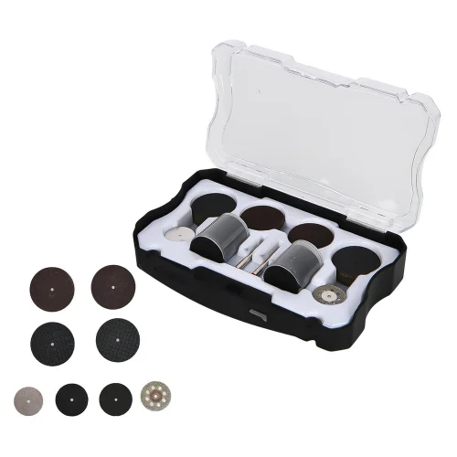 Набор оснастки для гравера (90 шт) Deli DH-ZMT03-EH1 хвостовик 3,2мм, пласт. кейс