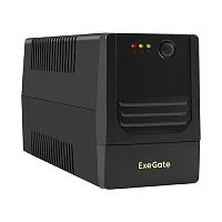 Exegate EX299487RUS ИБП ExeGate Power NB-850.LED.AVR.4C13.USB (850VA/510W, LED, AVR, 4*C13, USB, батарея 12V 9Ah, Black)