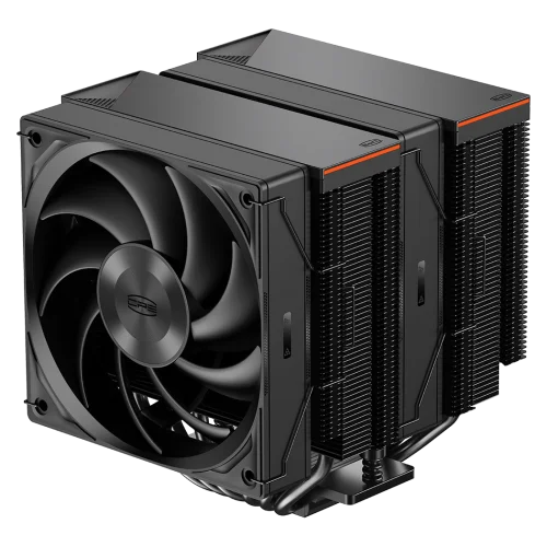 Кулер для процессора/ CPU Cooler PCCooler RZ620 BK (260W, 4-pin PWM, 157.5mm, Al/Cu, 6x6mm, 2x120mm, 86.73CFM, 32dBA, 2000RPM, S: 1851/1700/1200/115X, AM5/AM4, black) фото 3