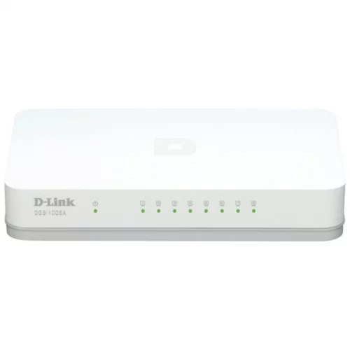 Коммутатор D-Link DGS-1008A/E1A 8x RJ-45 (DGS-1008A/E1A)