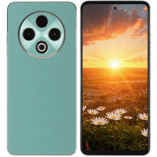 Смартфон Tecno Spark 30 256Gb 8Gb зеленый моноблок 3G 4G 6.78