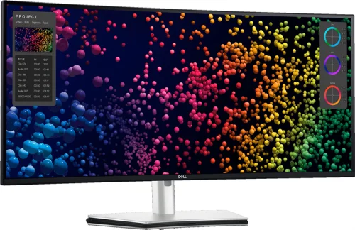 Монитор Dell 40 U4025QW Curved Thunderbolt™ Hub Monitor 2500R IPS Black Technology, 5120 x 2160 at 120 Hz, 2000:1, 21:9, 600 cd/ m2 (HDR peak), 5 ms, H-AD, Built-in speaker 2 x 9 W (Без EU кабеля) (210-BMHW)